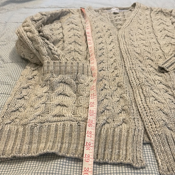 John+Jenn x Indigo Open Cable Knit Cardigan - Picture 3 of 7
